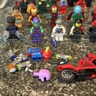 Huge Lego Avengers Superhero Marvel Dc  Minifigures  45  Lot   Parts Accessories