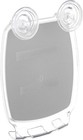 Idesign Plastic Power Lock Suction Shower Shaving Mirror 8 5 l X 6 3 w  Clear 