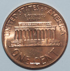 1963 P Lincoln Memorial Penny Brilliant Uncirculated Cent Red Bu Coin