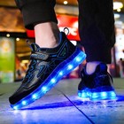 Led Light Up Shoes For Toddler Boys Girls Glow Sneakers With Usb Rechargeable   