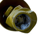 1-3 8  Pto Drive Shaft 6 Spline Both Ends Pto Driveline Shaft 31 5 -41  Yellow