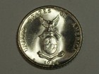Silver 1944-d Philippines 10 Centavos   Km 181   Choice Bu           Sn9155