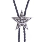 Texas Star Bolo Tie Men Women Native American Western Cowboy Bolo