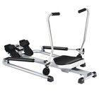 Fitness Home Gym Rowing Machine Rower W adjustable Double Hydraulic Resistance