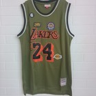 Kobe Bryant Signed Autographed Anniversary Los Angeles Lakers Jersey With Coa