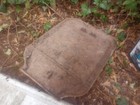 Vintage Antique Cast Iron Side Dish Strainer For Cast Iron Sink 18 x24 