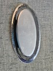 Krome Kraft Farber Bros  Vintage Mcm Silver Dish Serving Tray