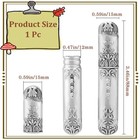 Gorgecraft Vintage Needle Storage Case Antique Silver Needles Tubes Toothpick Ke