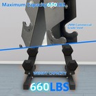 Dumbbell Rack Stand Weight Rack For Dumbbells Home Gym Storage 6 Tier 660lbs