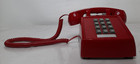 Untested Vintage Style Red Cortelco Phone Desk 250047-vba-20m