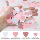 Heart Confetti 60g Heart Shaped Paper Table Scatter Confetti For Wedding Birt   
