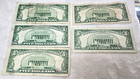  5 Silver Certificates And Red Seals