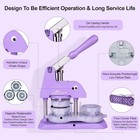 Button Maker Machine Multiple Sizes  1 1 25 2 25 Inch Installation-free