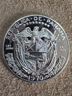 1970 Panama 1 Balboa Silver Proof Coin 0 900 Fine