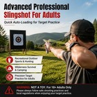 3d Printing Semi-automatic Slingshot  Auto-loading Catapult For Adults