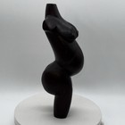 Vintage African Hand-carved Wood Fertility Statue Figure 10    Tribal Art Heavy