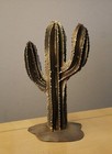      Hot  Mcm Abstract Brutalist Cactus Sculpture  Vtg 60s Torch Cut Art C Jere     