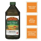 Smooth Extra Virgin Olive Oil  Contains Polyphenols  First Cold Pressed  68 F   