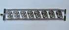 Viking Craft Sterling Silver Calla Lily Bracelet Circa 1940-1950 Heavy 40 Grams