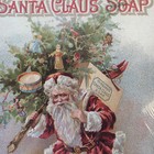 Vintage Santa Claus Soap 1899 Victorian Gallery Trading Card Reproduction 1993