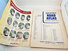Vtg 1952 Rand Mcnally Road Atlas Usa Canada Mexico Mohawk Tire Ohio