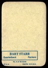 1970 Topps Topps Super Glossy Bart Starr Green Bay Packers  9