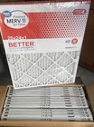 20 X 24 X 1 Air Filter Pleated Merv 11 Hvac Filters 20x24x1      Case Of 12  