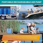 Hygger Rechargeable Aquarium Pond Air Pump  Powerful Quiet Commercial Tank Air P