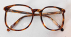 Vintage Mainstreet Jenny Brown Amber 52 21 P3 Round Eyeglass Frame Nos   257