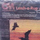 Vtg Columbia-minerva Latch-a-rug Erica Wilson 1977 Cape Cod Sunset 26x38 Sealed