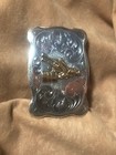 Barrel Racer Vintage Solid Sterling Belt Buckle Diablo Silver Rodeo