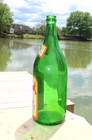 Rare Antique Original Green    High Rock Ginger Ale     Soda  Bottle     Nice  