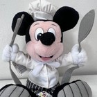 Chef Mickey Mouse Bean Bag Plush Walt Disney World Stuffed Animal Toy
