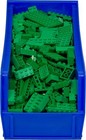 Akro-mils 30234 Akrobins Plastic Storage Bins 15x 5 X 5 Blue 12-pack