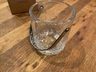 Htf  Ralph Lauren  hewitt  Lead Crystal Ice Bucket  -  New In Box