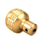 Cnc Brass Tattoo Machine Grip Anti-skidding Self Locking 35mm Gold