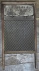 Rare Antique Kloz Kleaner Tracy Wells Co  Columbus Ohio Metal Washboard Original