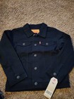 New Levis Kids Black Trucker Denim Jean Jacket Size 4 5 S M 10-12 L 6-7 Xl 13-15