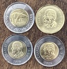 2026 Canada Cn Tower   2026 30th Ann  Canada  2 Toonie   1 Lucky Loonie  4 Coins