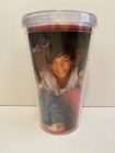 Rare  One Direction 1d 16 Oz Plastic Tumbler Cup With Screw On Lid No Straw