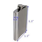 10 Oz Stainless Steel Alcohol Pocket Flask With Portable Funnel Whiskey Flask