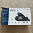 Uniden Um435bk Vhf Marine Radio New Open Box   Marine Antenna Bundle