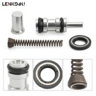 9 16    Bore Front Brake Master Cylinder Rebuild Kit For Harley Single Disc Rotor