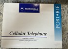 Vintage Motorola Dynatac Thick Brick Lazer Cellphone Nib Tan