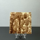 Antique Cambridge Art Tile Works 6  Mottled Tortoiseshell Arts   Crafts Tile