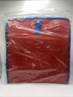 Story Reader Travel Zippered Vinyl Carrying Case Red Blue Handles New One