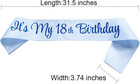 It s My 18th Birthday Sash  Birthday Sash For Women  Birthday Princess 18th Birt