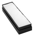 100 Matte Black Cotton Filled Boxes Jewelry Gift Box 8  X 2  X 1 