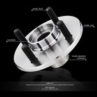 Fit 94-02 Saturn Sc1 Sc2 Sl Sl1 Sl2 Sw1 Sw2 Oe Style Front Wheel Bearing   Hub