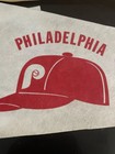 Vintage Philadelphia Phillies Baseball Pennants Group 1980 World Series 